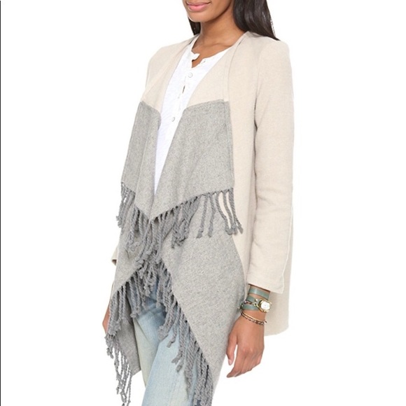 BB Dakota Jackets & Blazers - BB Dakota Candace fringe coat